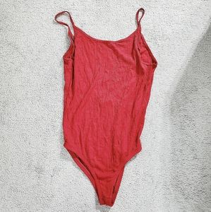 Pull & Bear Red Bodysuit